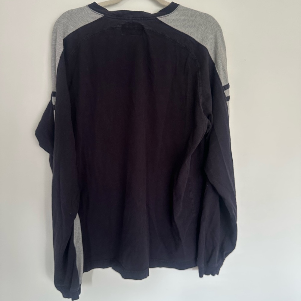 Abercrombie & Fitch Men’s Vintage Colorblock Long Sleeve Shirt - Size XL - Picture 6 of 6